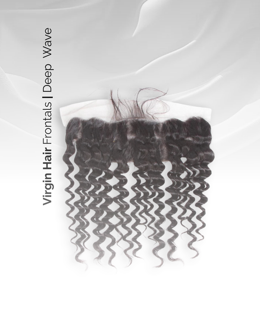 Virgin Hair Frontals | Deep Wave - On Hand