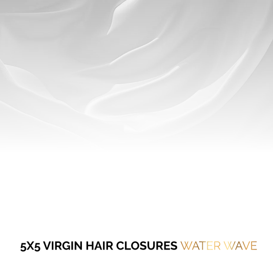 5x5 Virgin Hair Closures | Water Wave - On Hand