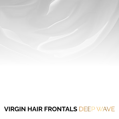 Virgin Hair Frontals | Deep Wave